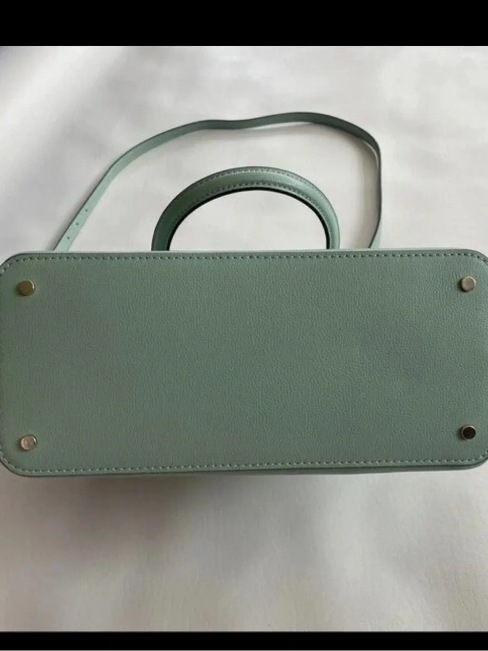 kate spade Mint Green Dome Satchel with Crossbody Strap